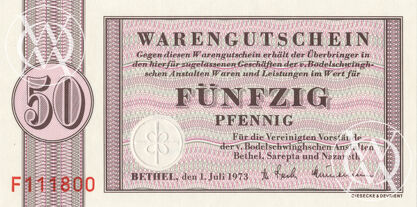 Germany Federal Republic - Bethel - 50 Pfennig - 1973 rok