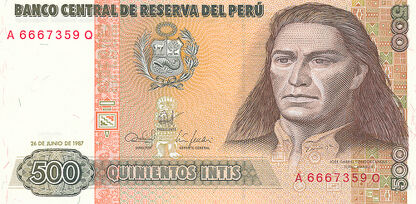 Banknoty Peru (Peru)