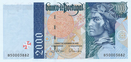 Banknoty Portugal (Portugalia)
