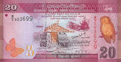 Banknoty Sri Lanka (Sri Lanka)