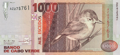 Banknoty Cape Verde (Wyspy Zielonego Przylądka)