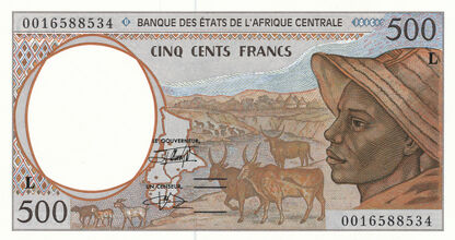 Banknoty Central African States (Państwa Środkowoafrykańskie)