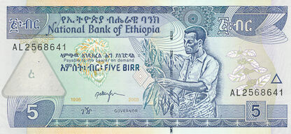 Banknoty Ethiopia (Etiopia)