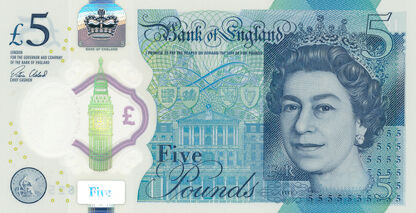 Banknoty Great Britain (Wielka Brytania)