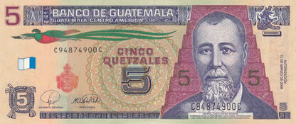 Banknoty Guatemala (Gwatemala)
