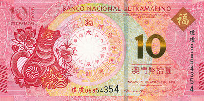 Banknoty Macau (Makau)