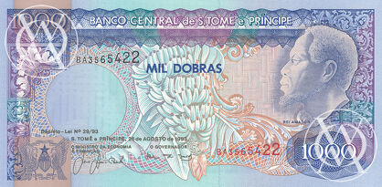 Saint Thomas & Prince - Pick 64 - 1.000 Dobras