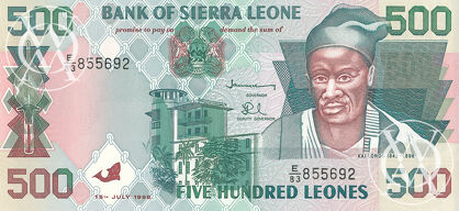 Sierra Leone - Pick 23 - 500 Leones
