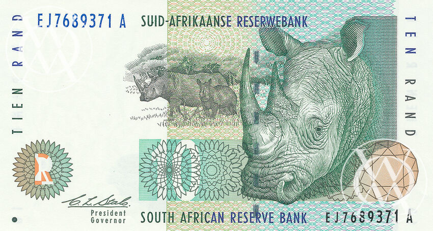 South Africa - Pick 123a - 10 Rand