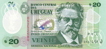 Uruguay - Pick 101 - 20 Pesos Uruguayos - 2020 rok