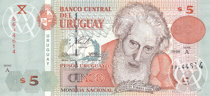 Uruguay - Pick 80 - 5 Pesos Uruguayos