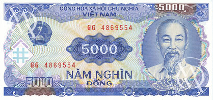 Vietnam - Pick 108 - 5.000 Dong