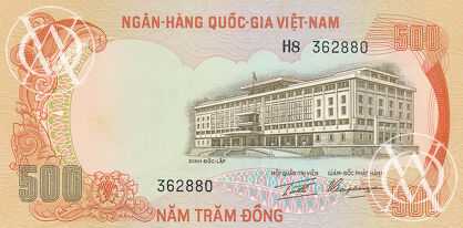 Vietnam South - Pick 33 - 500 Dong