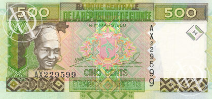 Guinea - Pick 39 - 500 Francs