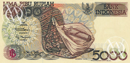 Indonesia - Pick 130 - 5.000 Rupiah