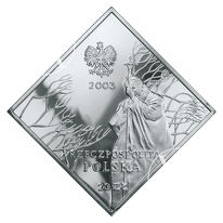 Fischer K(20) 031 - 20 złotych - 2003 rok - Jan Paweł II - 25 lat pontyfikatu - moneta srebrna