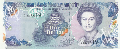 Cayman Islands - Pick 21 - 1 Dollar