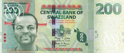 Swaziland - Pick 40 - 200 Emalangeni - 2010 rok