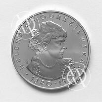 Fischer K 005 - 100 złotych - 1975 rok - Helena Modrzejewska - moneta srebrna