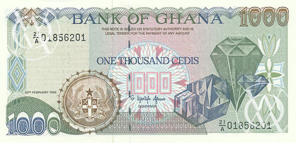Ghana - Pick 29b - 1000 Cedis