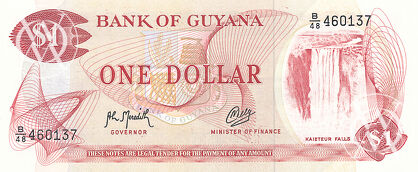 Guyana - Pick 21h - 1 Dollar
