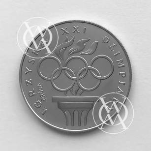 Fischer P 260 - 200 złotych - 1976 rok - Igrzyska XXI Olimpiady - moneta srebrna próbna