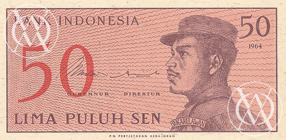 Indonesia - Pick 94 - 50 Sen