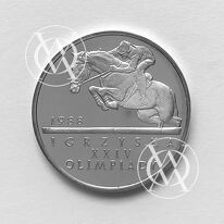 Fischer K 052 - 500 złotych - 1987 rok - Igrzyska XXIV Olimpiady Seul 1988 - moneta srebrna