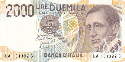 Italy - Pick 115 - 2.000 Lire