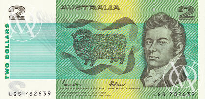 Australia - Pick 43e - 2 Dollars