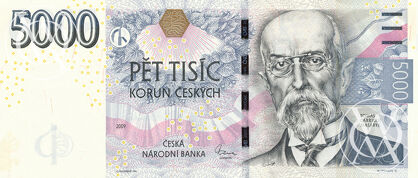 Czech Republic - Pick 27 - 5.000 Korun - 2009 rok