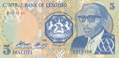 Lesotho - Pick 10 - 5 Maloti