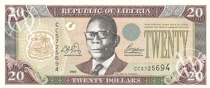 Liberia - Pick 28 - 20 Dollars