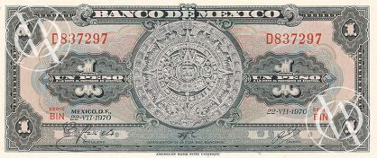 Mexico - Pick 59l - 1 Peso
