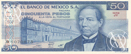 Mexico - Pick 73 - 50 Pesos