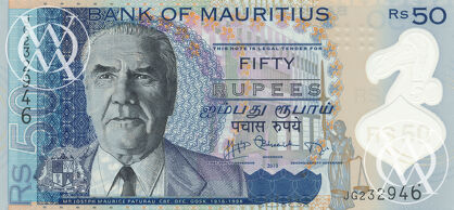 Mauritius - Pick 65 - 50 Rupees - 2013 rok