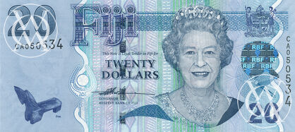 Fiji - Pick 112a - 20 Dollars - 2007 rok