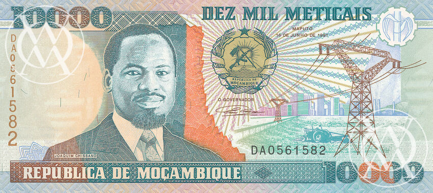 Mozambique - Pick 137 - 10.000 Meticais