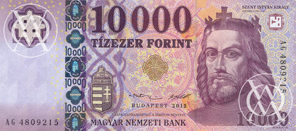 Hungary - Pick 206b - 10.000 Forint - 2015 rok