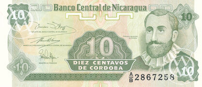 Nicaragua - Pick 169 - 10 Centavos