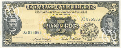 Philippines - Pick 135e - 5 Pesos