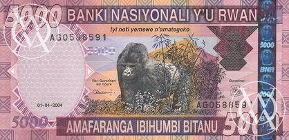 Rwanda - Pick 33 - 5.000 Francs - 2004 rok