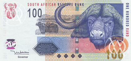 South Africa - Pick 131a - 100 Rand - 2005 rok
