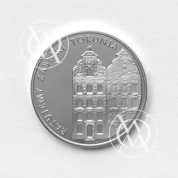 Fischer K 058 - 5.000 złotych - 1989 rok - Ratujemy zabytki Torunia - moneta srebrna