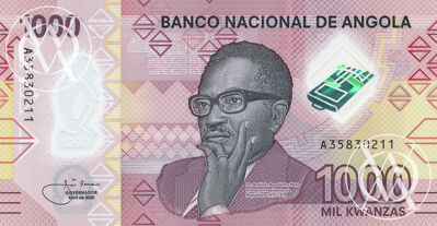 Angola - Pick nowy - 1.000 Kwanzas - 2020 rok