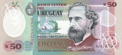 Uruguay - Pick 102 - 50 Pesos Uruguayos - 2020 rok