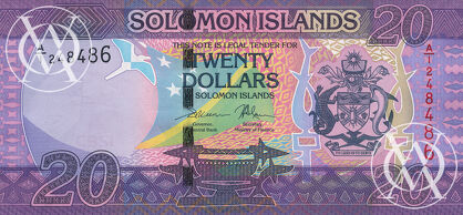 Solomon Islands - Pick 34 - 20 Dollars - 2017 rok