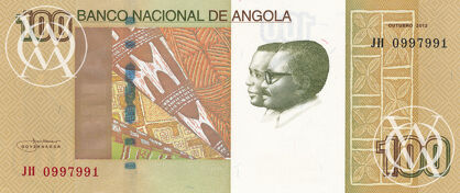 Angola - Pick 153a - 100 Kwanzas - 2012 rok