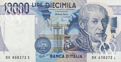 Italy - Pick 112c - 10.000 Lire - 1984 rok