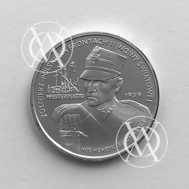 Fischer K 060 - 5.000 złotych - 1989 rok - Westerplatte - moneta srebrna